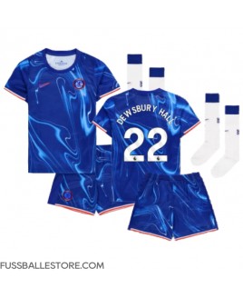 Günstige Chelsea Kiernan Dewsbury-Hall #22 Heimtrikotsatz Kinder 2024-25 Kurzarm (+ Kurze Hosen)